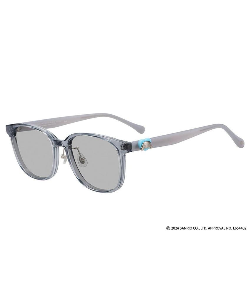 sunglasses UV UV protection rate of or for cute and Sanrio characters Gray [Zoff] Wellington-style protection, 99.9% more, unisex, stylish,