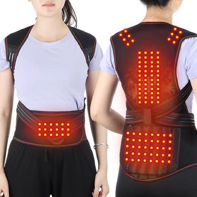 Magnetic Therapy Tourmaline Back Belt Self Heating Waist Support Posture Corrector Keep Warm Vest Lumbar Corset