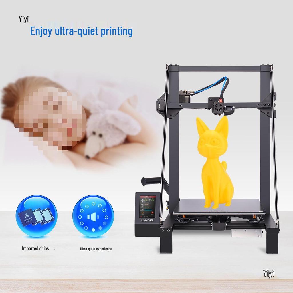 Longer LK5 Pro: High-Precision Silent Industrial-Grade Large FDM 3D Printer