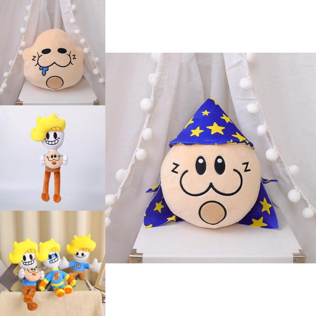 Bryson And Ham Plushie Super Boy With Yellow Hair Customizable Short Plush Toy