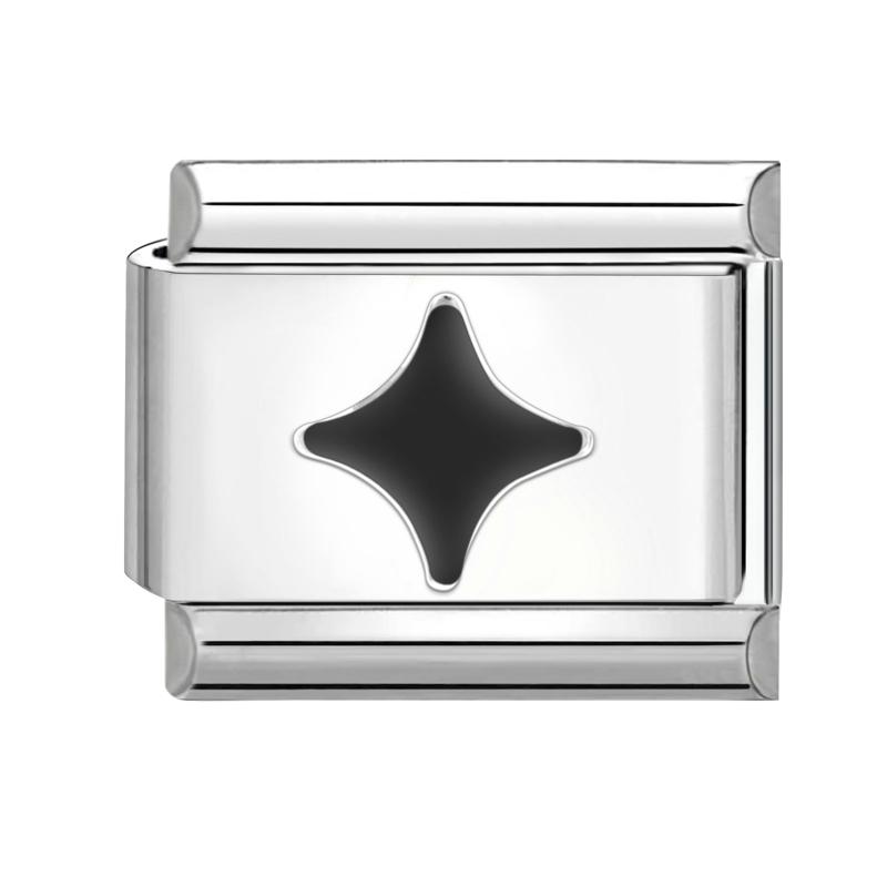 Negru Nr.8 Minge Ochi de Pisică Tai Chi Fluture Inimă Zale Charm Italian Se Potrivește Brățară 9mm Oțel Inoxidabil Femei DIY Făcând Cadouri