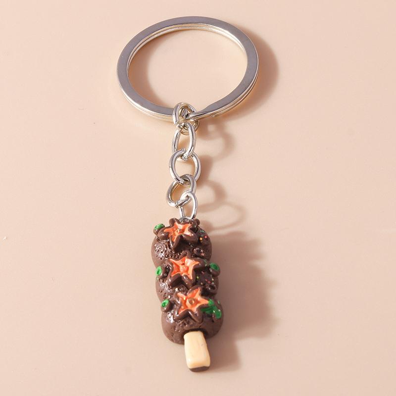 Lovely Crystal Cherry Keychain Simulated Fruit Keyring Pendants for Women Girls Handbag Decor Charm DIY Jewelry Gifts