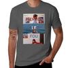 Pierrot Le Fou Pierrot the Fool - 1960s French New Wave Film T-Shirt Trendy Pattern T-Shirt for Men