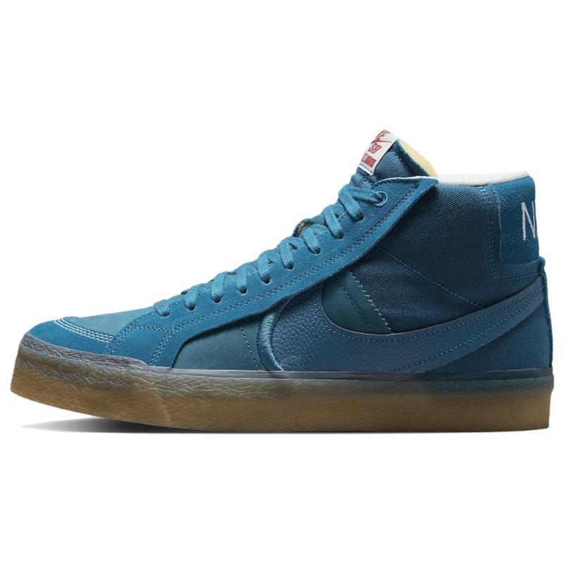 

Nike Кроссовки Zoom Blazer Mid Premium Plus Sb Teal Gum повседневные DV5468-300 36