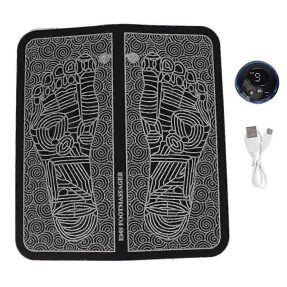 Foot Massager Electric Foot Massage Pad Massager Mat For Improve Circulation, Muscle Relaxation