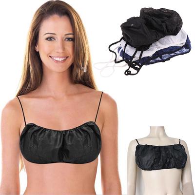 10Pcs Disposable Bra Non-Woven Spa Beauty Salon Massage Women Underwear Tube Top