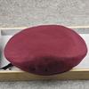 Imitation cashmere beret European and American style solid color bud hat casual fashion trend big head circumference men's hat small size women's hat