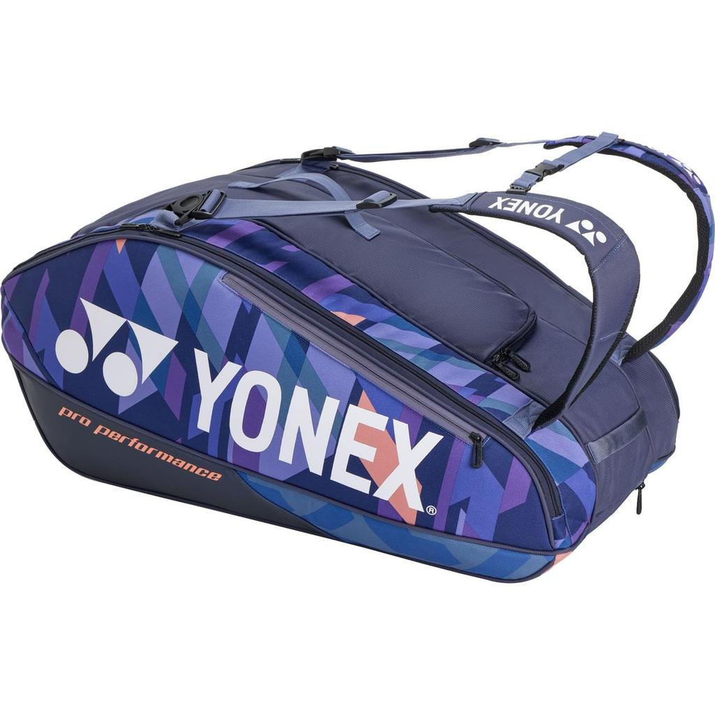 YONEX Tennis Bag Racket Bag 9 (Holds 9 tennis rackets) Midnight Navy (472) BAG2402N