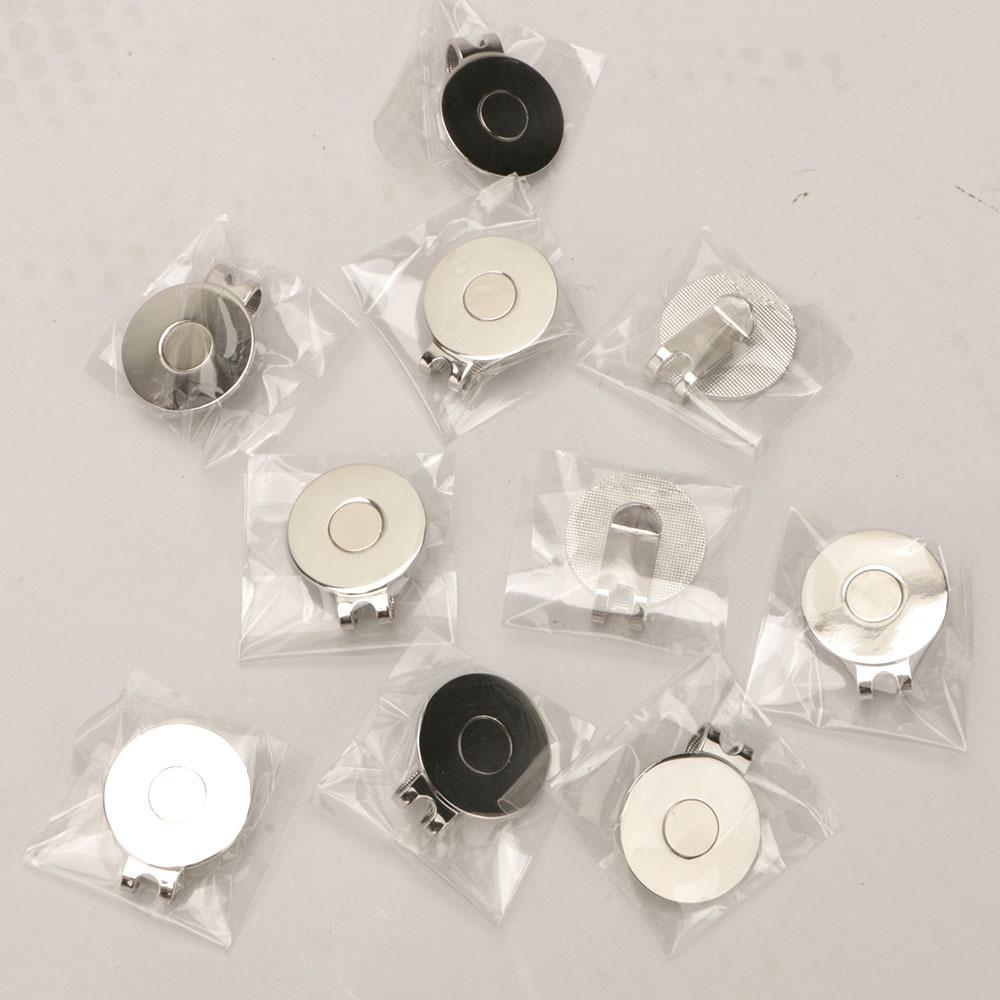 Magnetic Zinc Alloy 25mm Golf Hat Clip Accessory