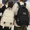 Men's College Students  Middle School Students  Girls' Junior High School Students' Solid Color Elementary School Students' Backpacks