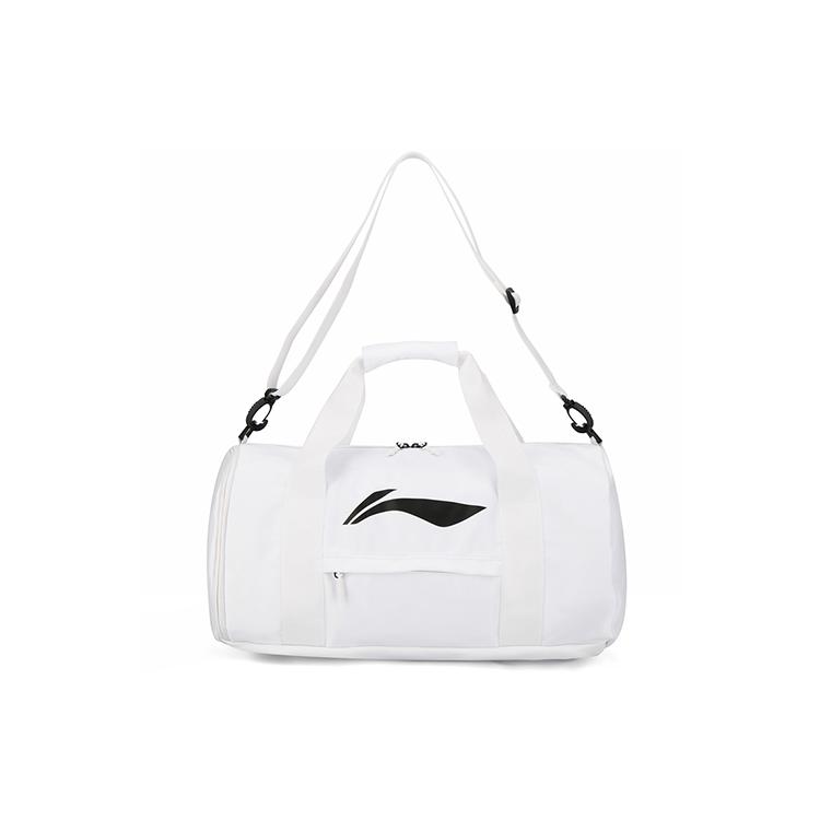 Li Ning Badminton Kollektion Badminton Polyester Trainings Tasche Sporttasche Unisex Weiß ABLS027-1
