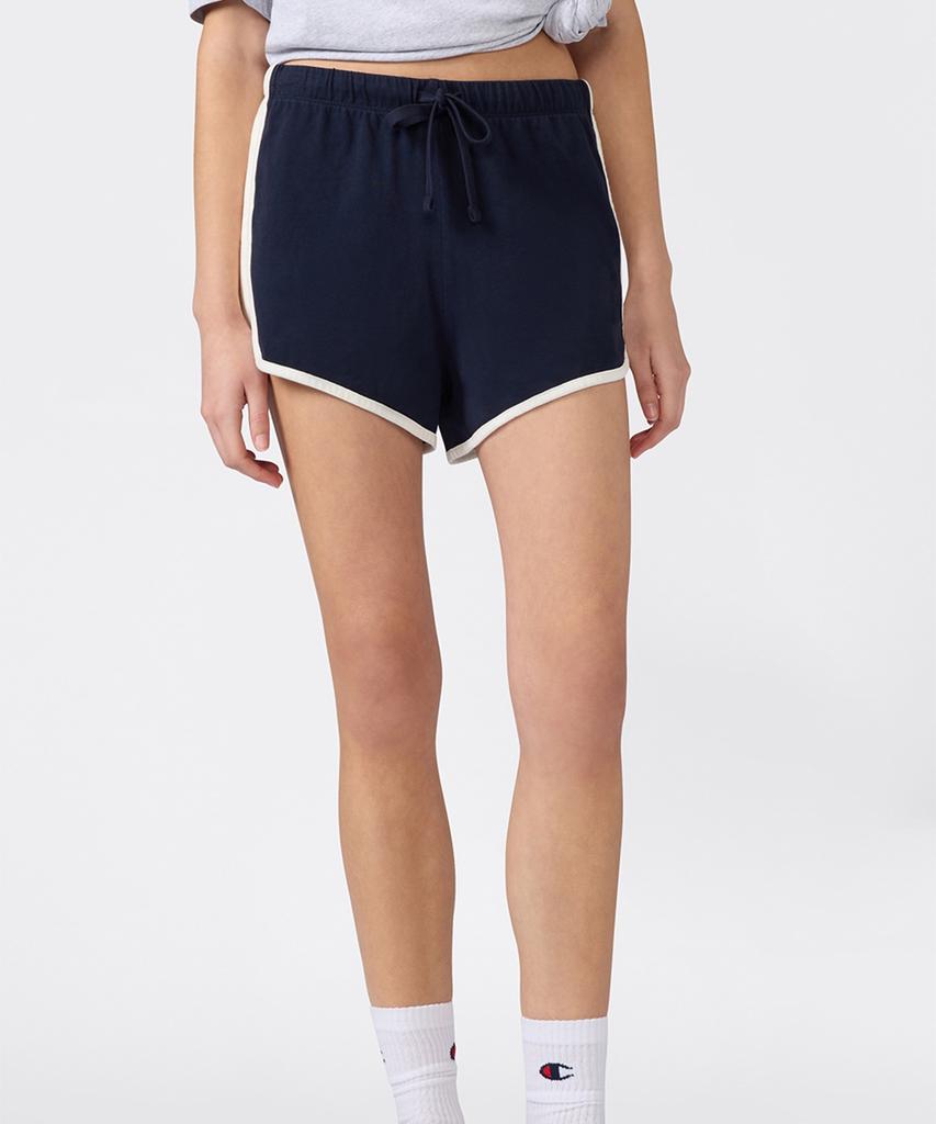 CHAMPION Women'S Color Block Dolphin Shorts Navy