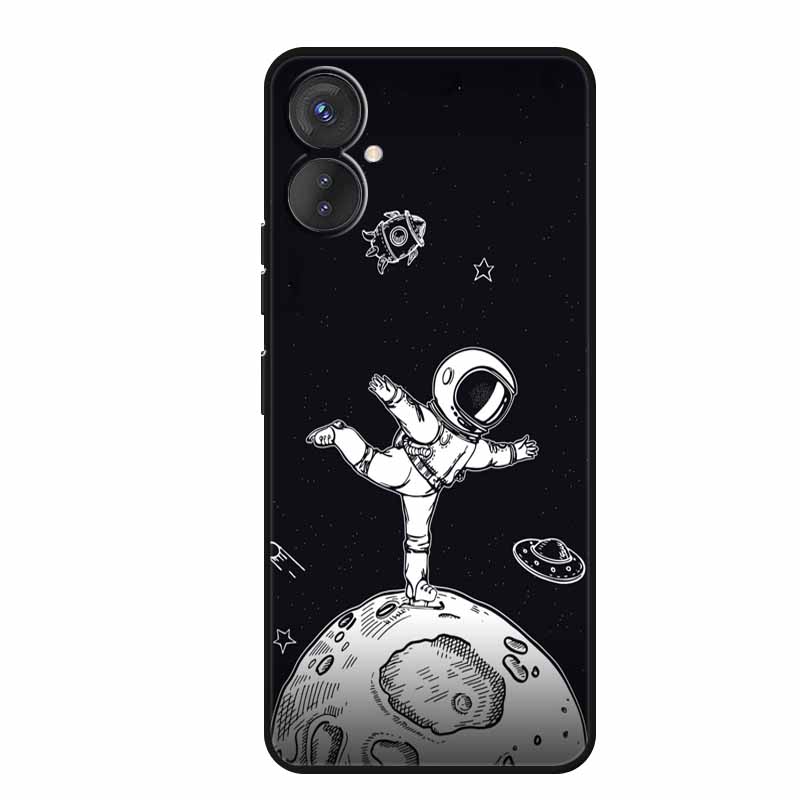 For Tecno Spark 9 Pro Case Astronaut Silicone TPU Soft Back Cover Cases For Tecno Spark9 Pro 9Pro KH7 KH7n Funda Spaceman Capa