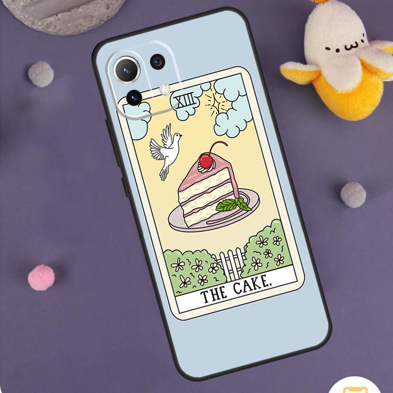 CAKE COFFEE The Boba Tarot Card Case For Xiaomi 15T Pro 13T 14T 14 15 Ultra 17 Pro Max POCO F8 Pro F5 F6 F7 X5 X6 X7 Cover