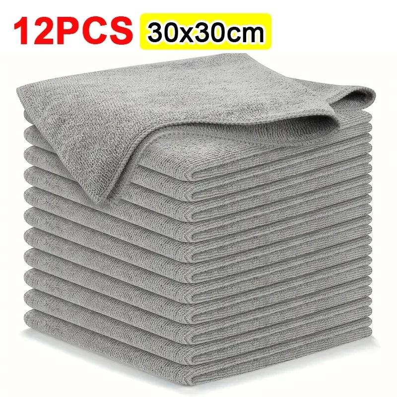 Microfiber Cleaning Cloths for Bicycle Car Kitchen Towel Absorbent Soft And Stain-removing Cloth Reusable Cleaning Towels
