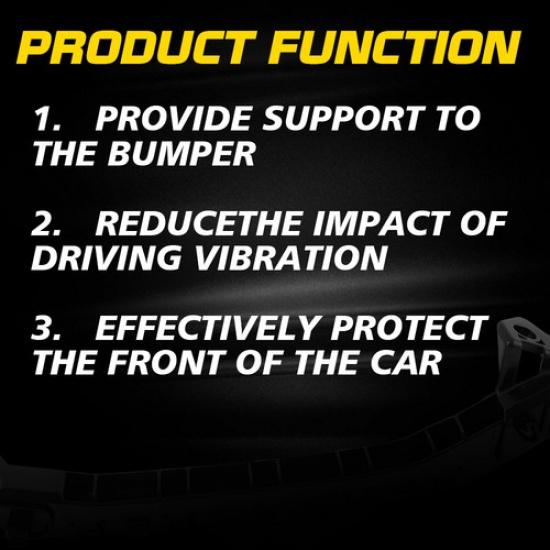 Front Left & Right Bumper Bracket Set Fits For Subaru Impreza Wrx 2008-2014 Sti