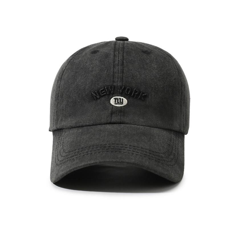 Letter Embroidery Outdoor Vintage Sun Hat Men Baseball Cap Women's Spring Autumn Cap