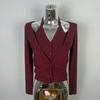 Korean Dongdaemun Elegant Halter Neck Slimming Long Sleeve T-shirt for Women