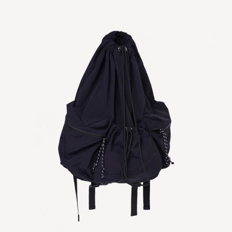 Prends Soin De Toi Drawstring Backpack Nylon Black