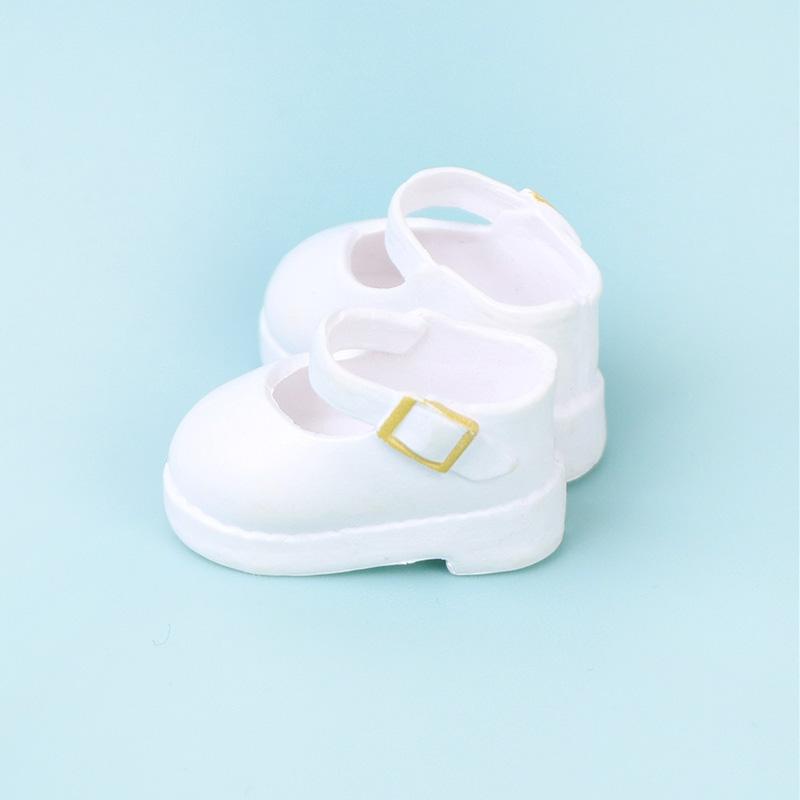 OB11 Doll Uniform Shoes OB11 Accessories 1/12 Bjd Doll Shoes Decoration Detachable Doll PVC Material Three Colors
