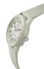 Citizen Watch QQ Smile Solar Radio Analog 10 ATM Water Resistant Date Urethane Band D08A-004VK Mens Light Gray