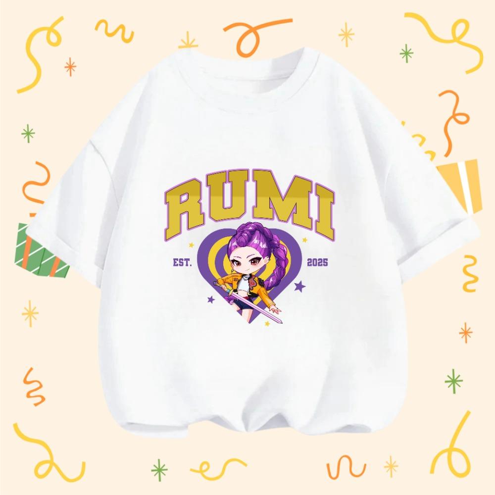 Fashion Kids Hunt Witch Group Cartoon Print 2026 New Short Sleeve T Shirt Summer Casual Hot Sale For Girls Teen Boys