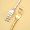 6pcs Stainless Steel Vintage Forest Style Coffee Spoon Dessert Spoon Dragonfly Branch Spoon Gift Craft Ice Cream Fork Spoon Set