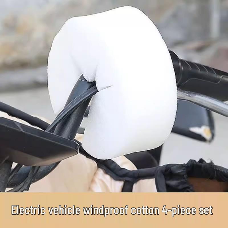 

New User Offer: Windproof Electric Vehicle Handlebar Cover - Insulated, Cushioned Sponge with Cotton