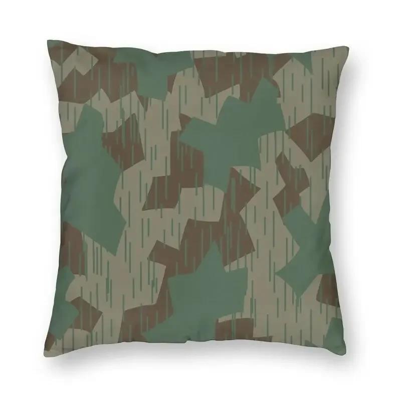 Tiger Stripe Camo Cushion Cover Double Side Print Military Tactical Camouflage Throw Pillow Case for Car Pillowcase Decoration