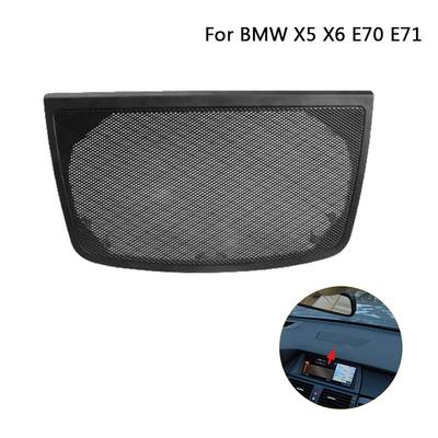 Grille de couverture de haut-parleur de tableau de bord de haut-parleur de tableau de bord de commande centrale pour BMW X5 X6 E70 E71