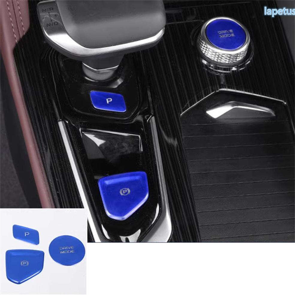 BGY1 For Renault Grand Koleos 2024 2025 Car Start Stop Engine / Emergency Warning Light Button / Park Sequin Cover Trim Accessories