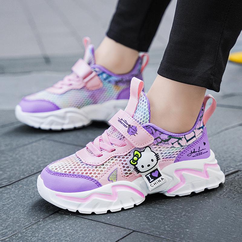 Summer Mesh Sports Shoes - Girls’ Breathable Running Sandals
