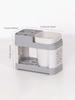 Toothbrush Holder With Gargle Cups Set, Creative Couple Home Bathroom Toothbrush Rack Cup Holder