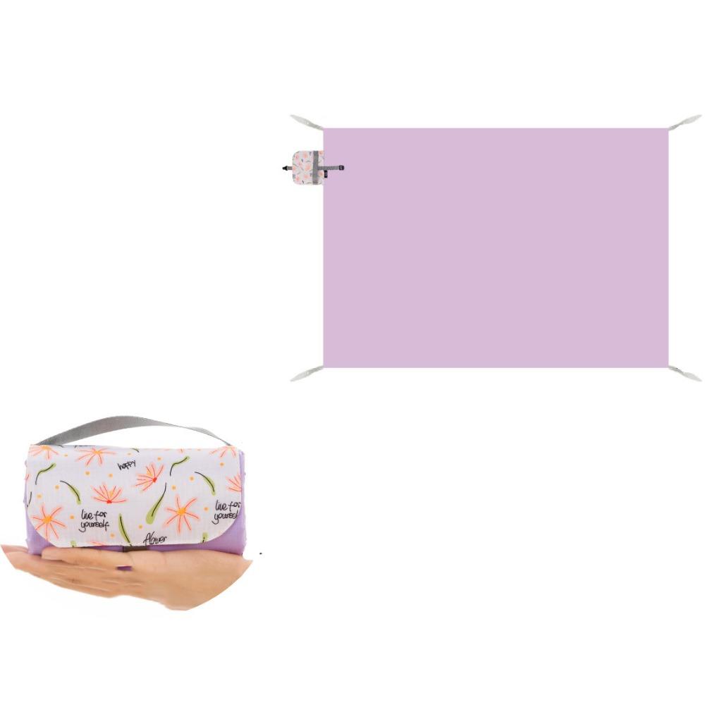 

Moisture-Proof Outdoor Picnic Mat Pocket Size Camping Ground Cloth Picnic Activity style K