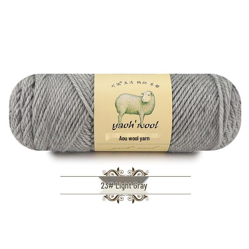 Acrylon 3-fädiges Acryl-Wollmischgarn zum Stricken für Kinder-DIY