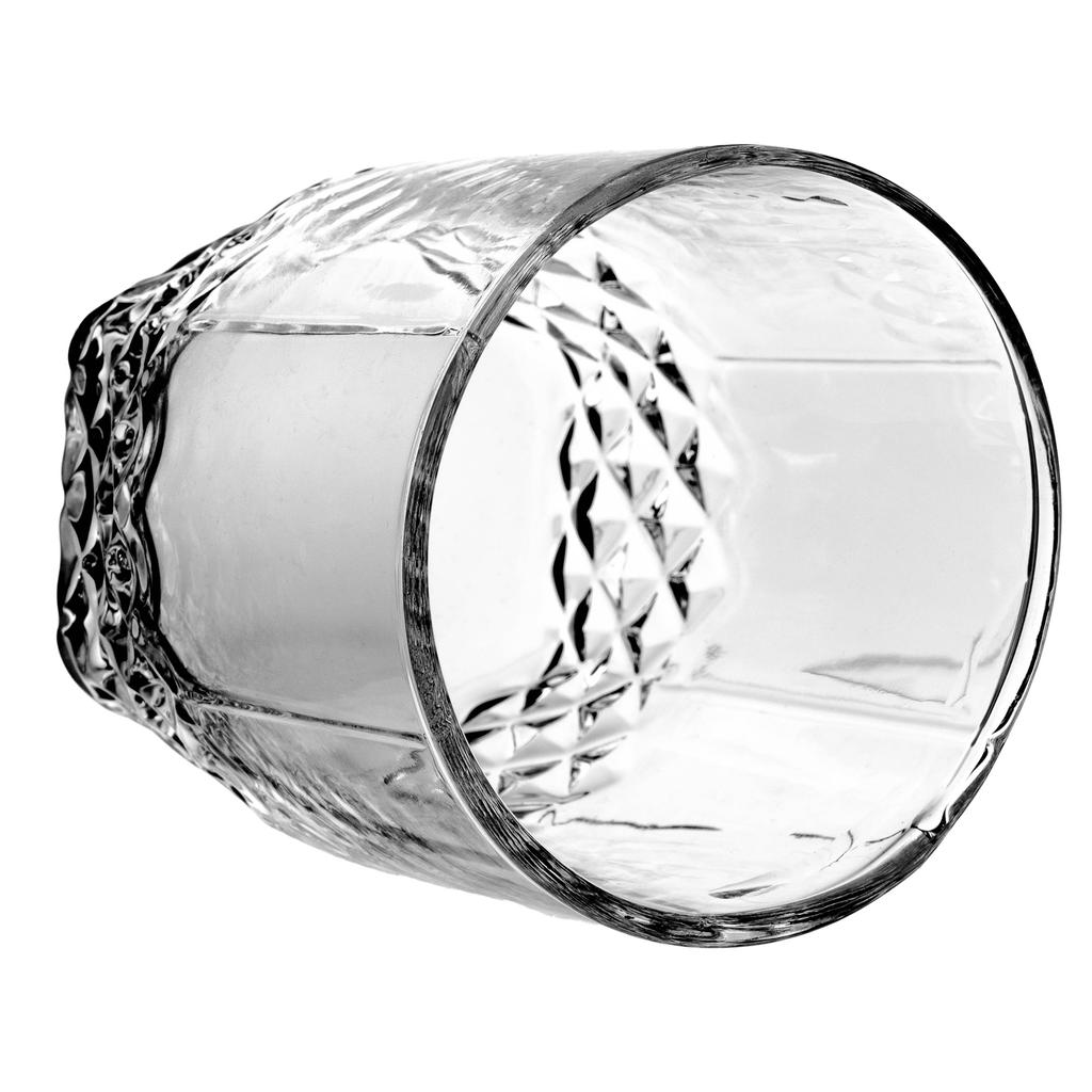 KADAX Szklanki Do Whisky Napojów Drinków Wody Komplet 330ml Prezent Niskie