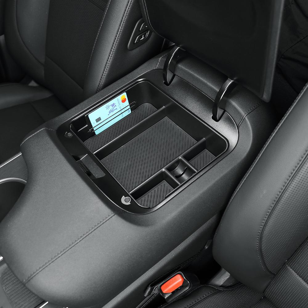 

Double-Layer Center Console Organizer 9 Seater Car Tray Armrest Storage Box Car For Hyundai Palisade 2026 LX3 Accessories