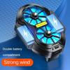 FS01 Dual Fan For Phone Ice Cooling Universal Rechargeable Mobile Phone Cooler, Long Lasting, Stronger Cooling, Air Cooling Fan