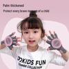 Ousen Kinder Halbfinger-Sporthandschuhe