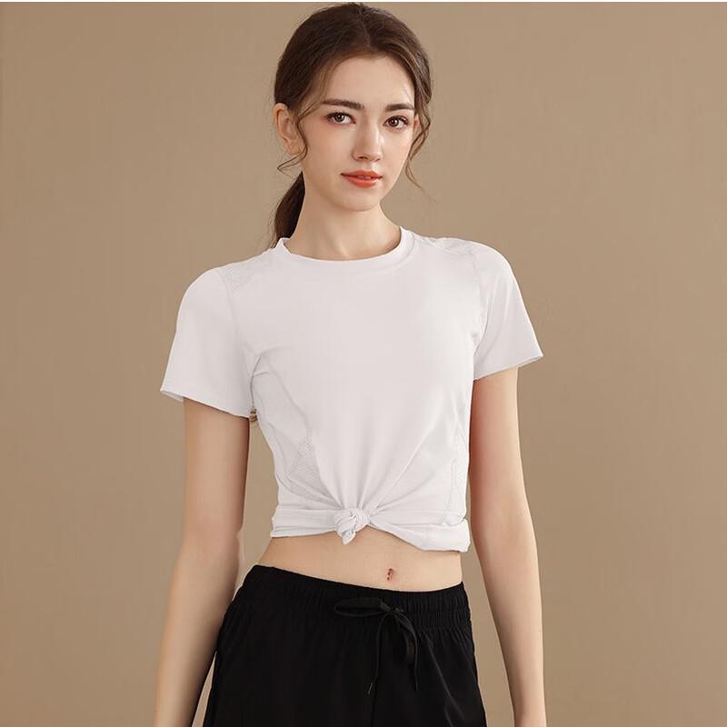Breathable Mesh Short Sleeve Sports & Yoga Top