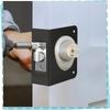 Heavy Duty Door Repair Plate Stainless Steel Lock Slot Accessories  for 1-3/4-inch Thick Door