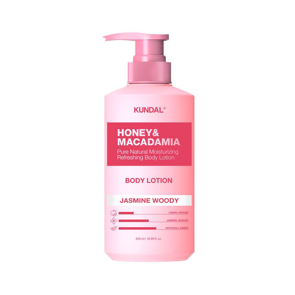 

KUNDAL Honey & Macadamia Pure Body Lotion Aroma Edition Jasmine Woody 500ml x1