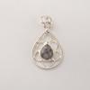 Black Rutile Gemstone 925 Sterling Silver Jewelry Designer Pendant 1.40" For Birthday Gift PP-19-20