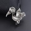 Three-dimensional Alloy Design Daigo Brooch Animal Shape Pin Clothing Fixed Anti-light Brooch Versatile Accessories