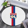Olympique Lyonnais Round Area Rug,Carpet Rug for Living Room Bedroom Sofa Playroom Decor,Non-slip Floor Mat