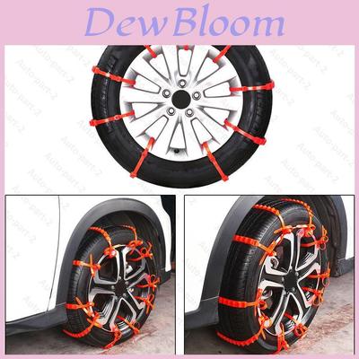 Durable And Versatile 1pcs Car Truck Suv Thick Tendon Snow Anti-skid Tire Chains