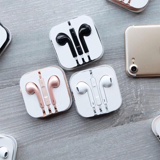 3.5mm Plug Heavy Bass In-ear Wired Earphones for iPhone Android Phone Tablet