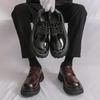 Mocasines de Cuero Elevadores de Altura para Hombre Talla Grande: Zapatos Formales-Casual Modernos y Versátiles