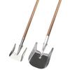 Jundingying No. 3 Heavy-Duty 304 Stainless Steel Shovel with Wooden Handle