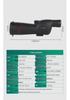 Pleasant Eye 25-75X60 HD Birdwatching Scope, High Magnification Black Telescope with Right Angle Green Film